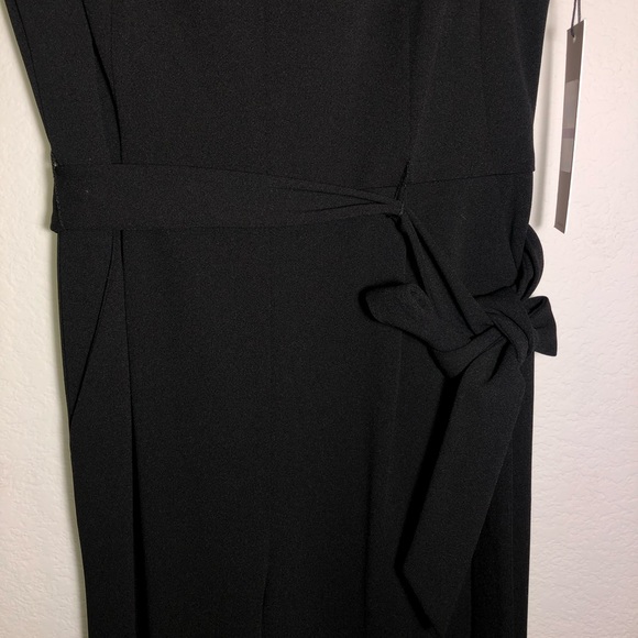 NWT Black Calvin Klein Jumpsuit with Gold Accents - Picture 3 of 7